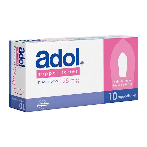 ADOL 125MG SUPP