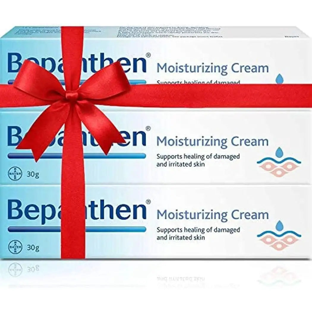 BEPANTHEN SKIN MOISTURIZER FOR DRY SKIN 3 PACKS 30 MG