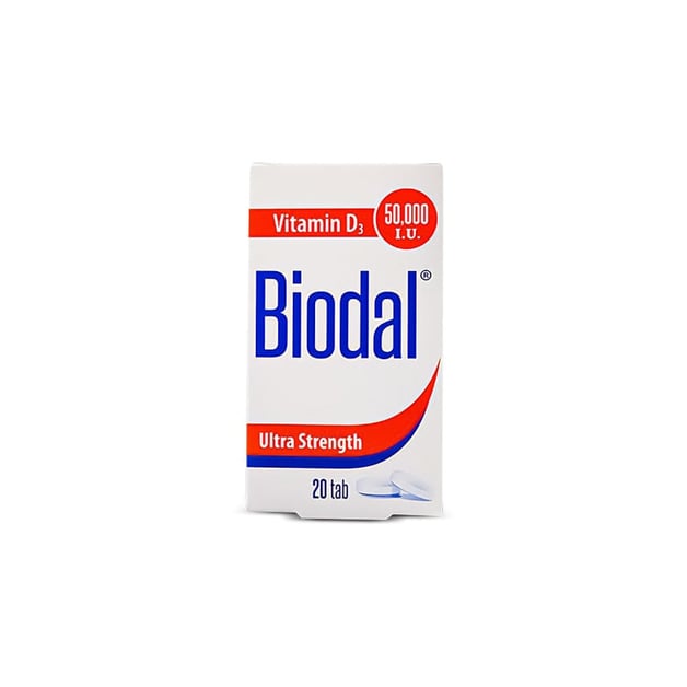 BIODAL VIT D3 50000 20 TAB