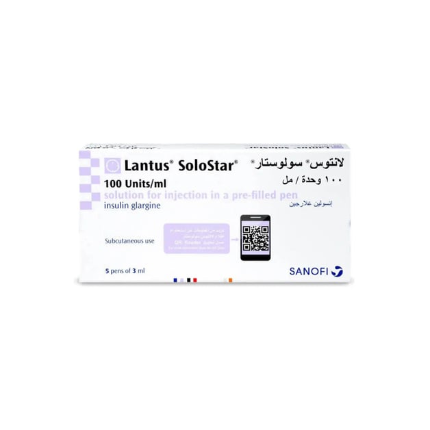 LANTUS SOLOSTAR 100I.U./ML 5 OPTIPEN