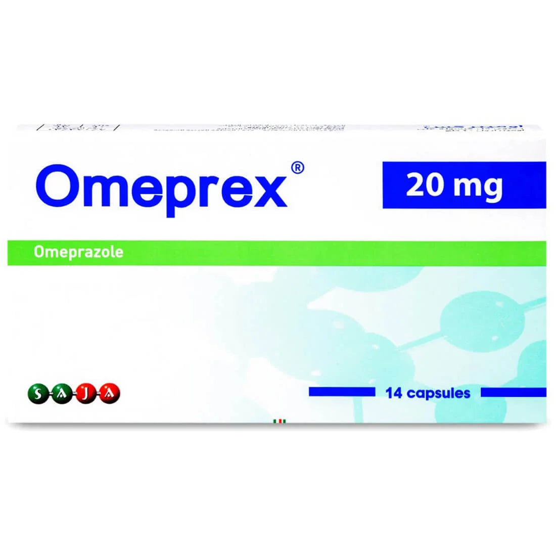 OMERAL 20 MG 14 CAP