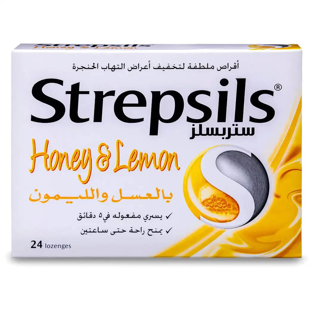 STREPSILS HONEY & LEMON LOZENGES